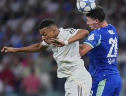 Mbappé Dua Gol ke Gawang Marseille, Real Madrid Amankan Tiga Poin Perdana Liga Champions
